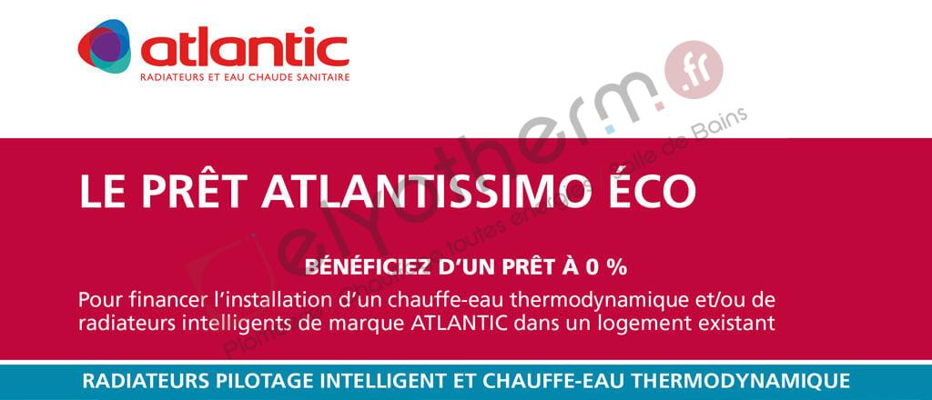 Prêt Atlantic Atlantissimo eco chauffe-eau thermodynamique
